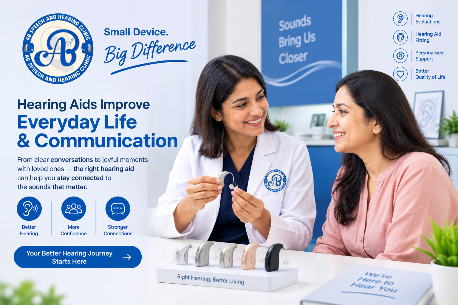 How Hearing Aids Improve Everyday Life and Communication